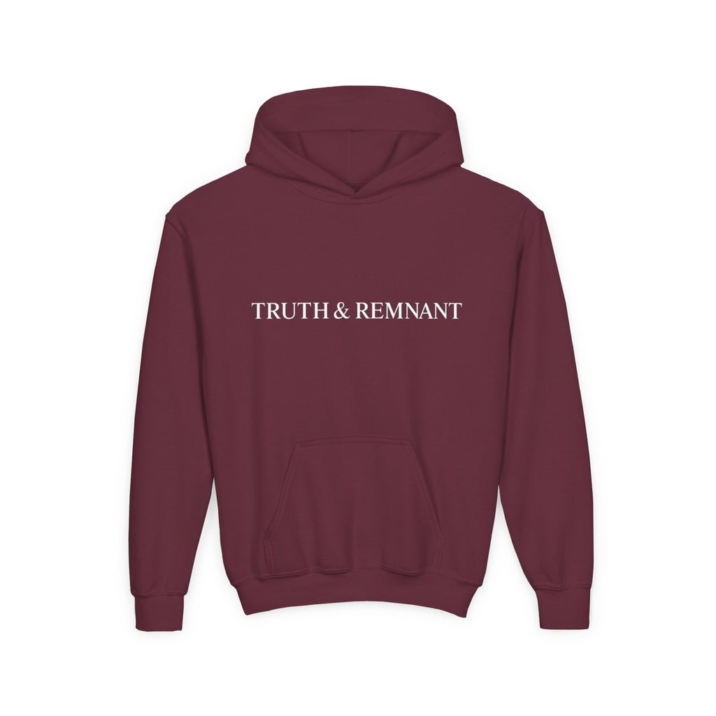 Truth & Remnant Youth Hoodie – Classic Edition (Tier B)