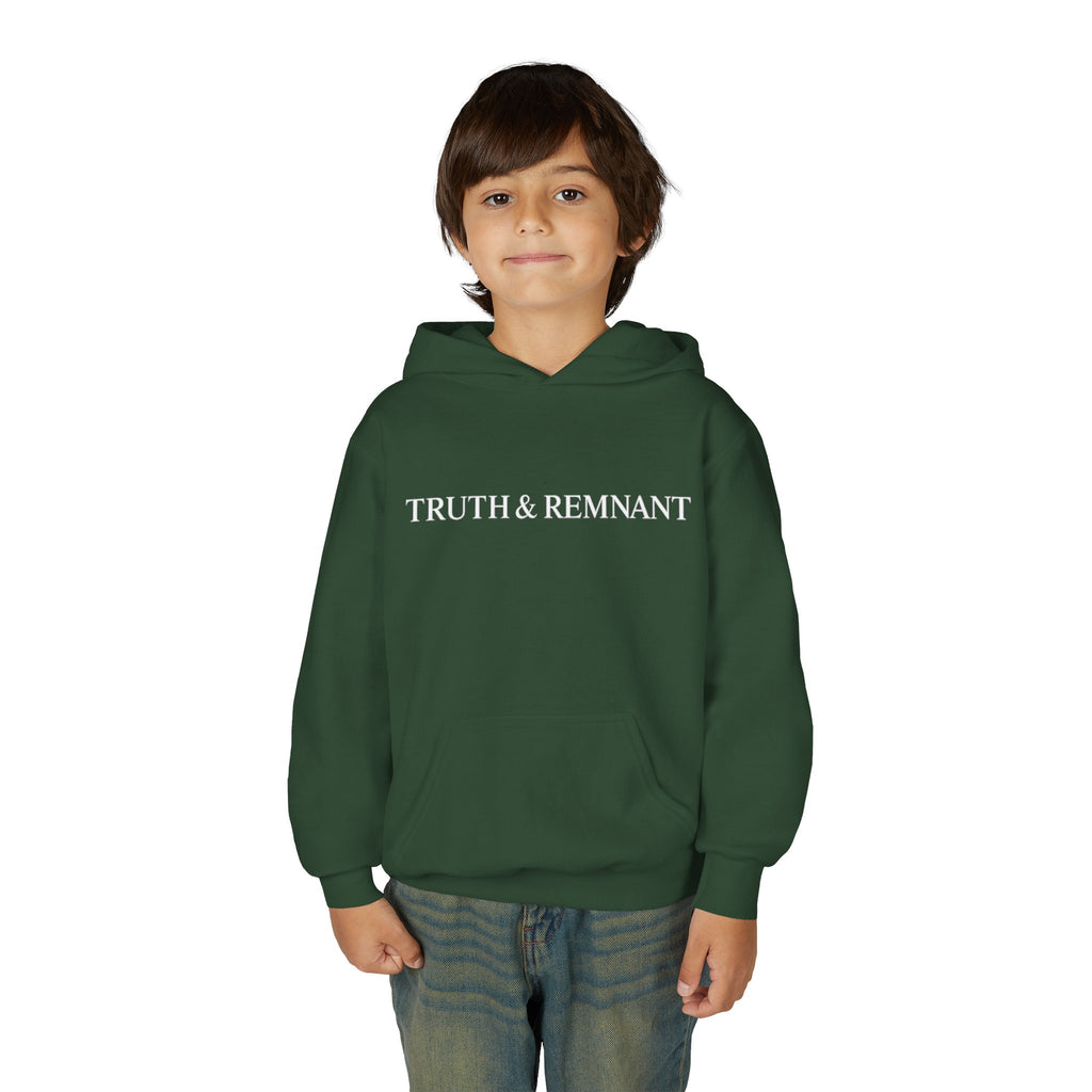TIER C — Bold Youth Hoodie (Red & Forest Green)