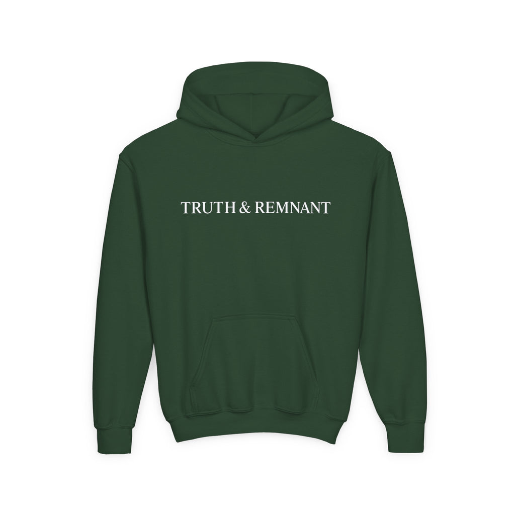 TIER C — Bold Youth Hoodie (Red & Forest Green)