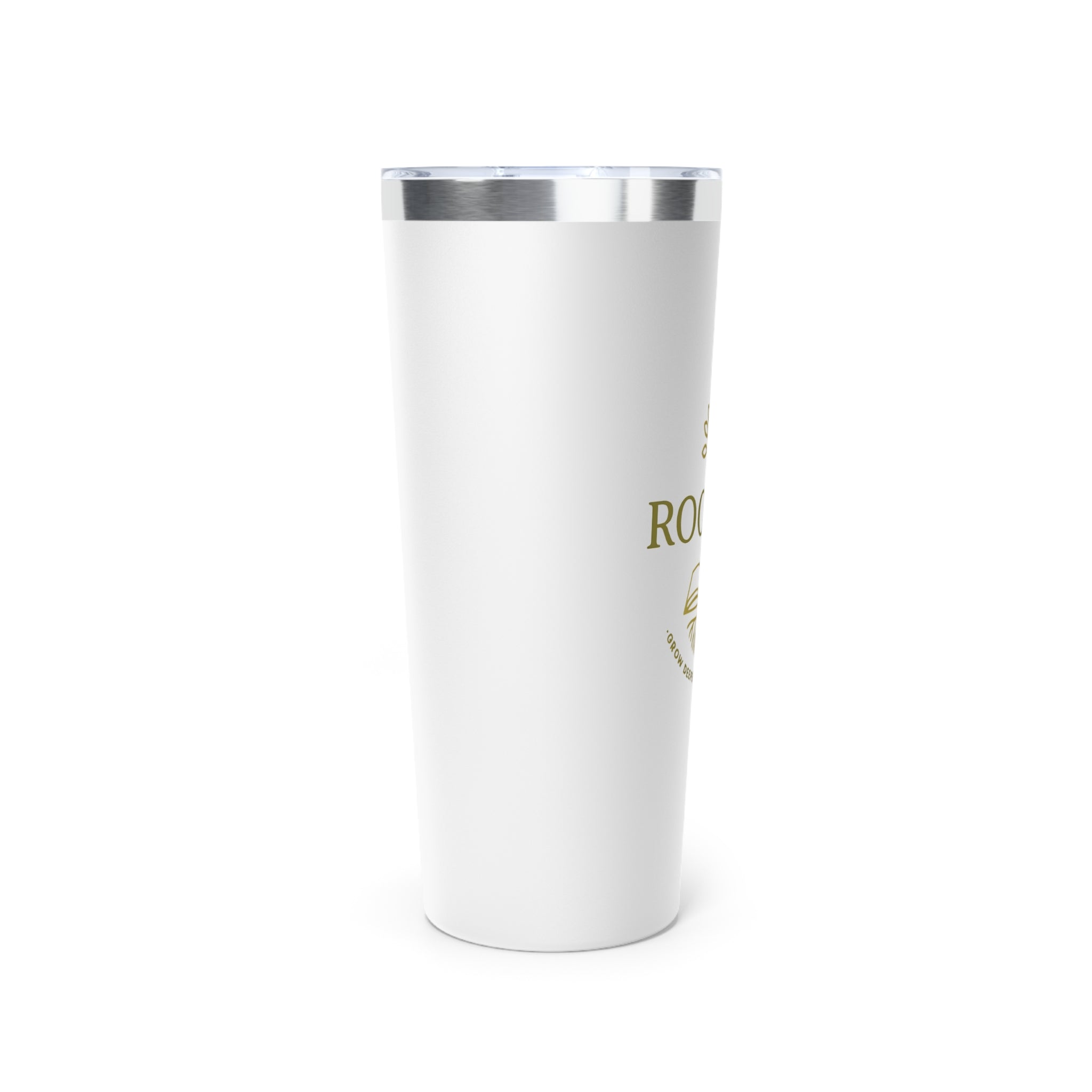 Truth & Remnant 22oz Tumbler – Rooted Collection (Sepia-Green Logo)